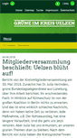 Mobile Screenshot of gruene-uelzen.de